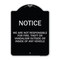 Signmission We Are Not Responsible for Fire Theft or Vandalism Outside or Inside of ANY Vehicle, BS-1824-22707 A-DES-BS-1824-22707 - alternate 1